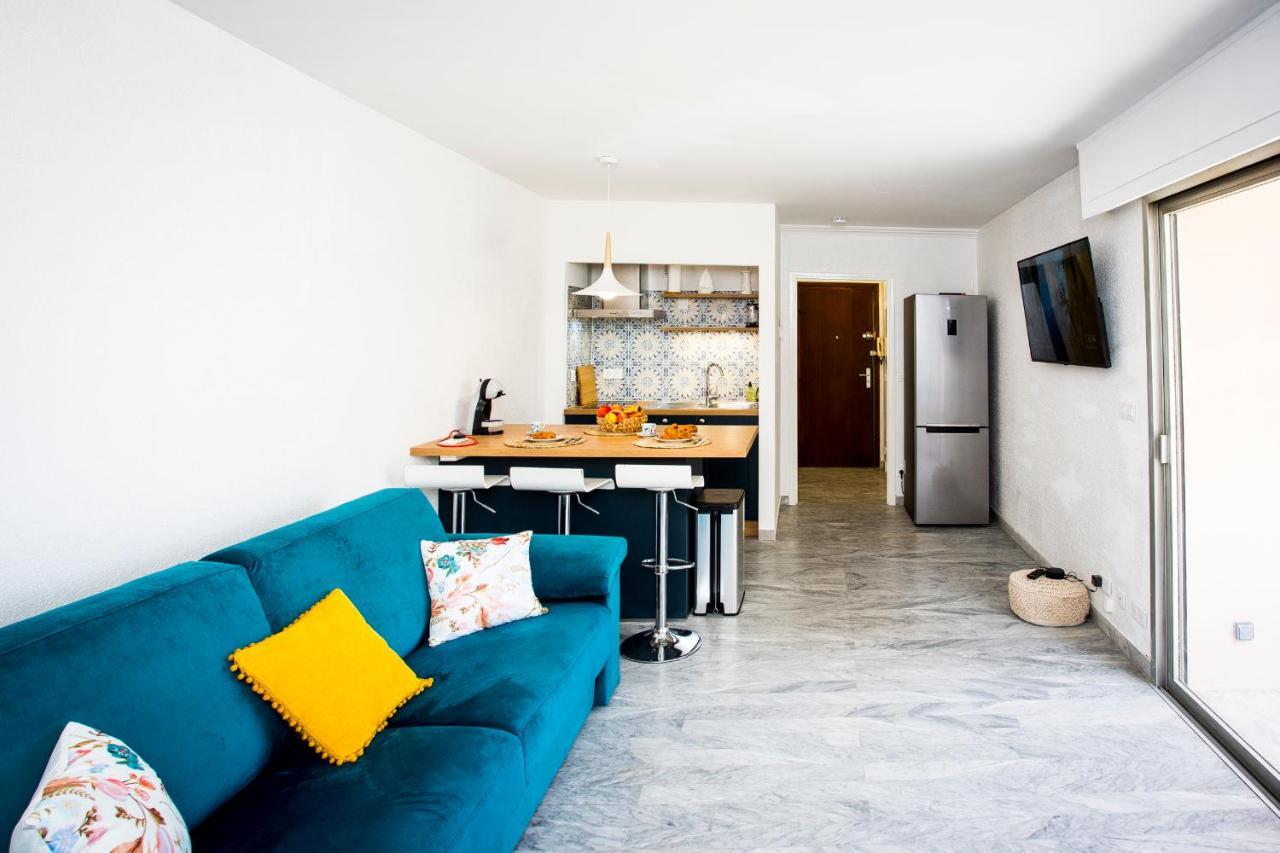 Romantic Sea View Studio, Steps Away From The Beach Antibes Ngoại thất bức ảnh